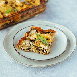Lasagne met courgette en ricotta Lasagne met courgette en ricotta